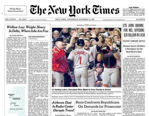 NYTimes财经风向标——一路翻车还是一路顺风？ 