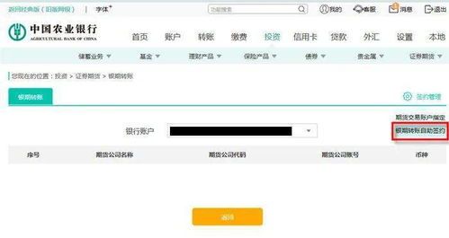 农行网银转账全攻略:一步到位,你的钱包再也不怕落单